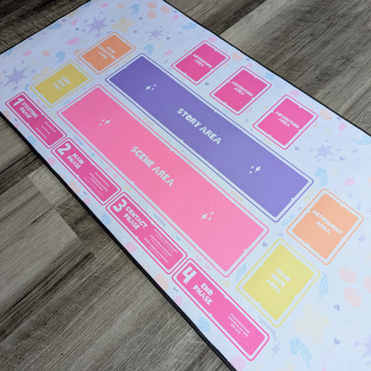 truly nerdy playmat for my little pony trading card game from kayou magic the gathering applejack fluttershy rainbow dash rarity pinkie pie princess twilight sparkle