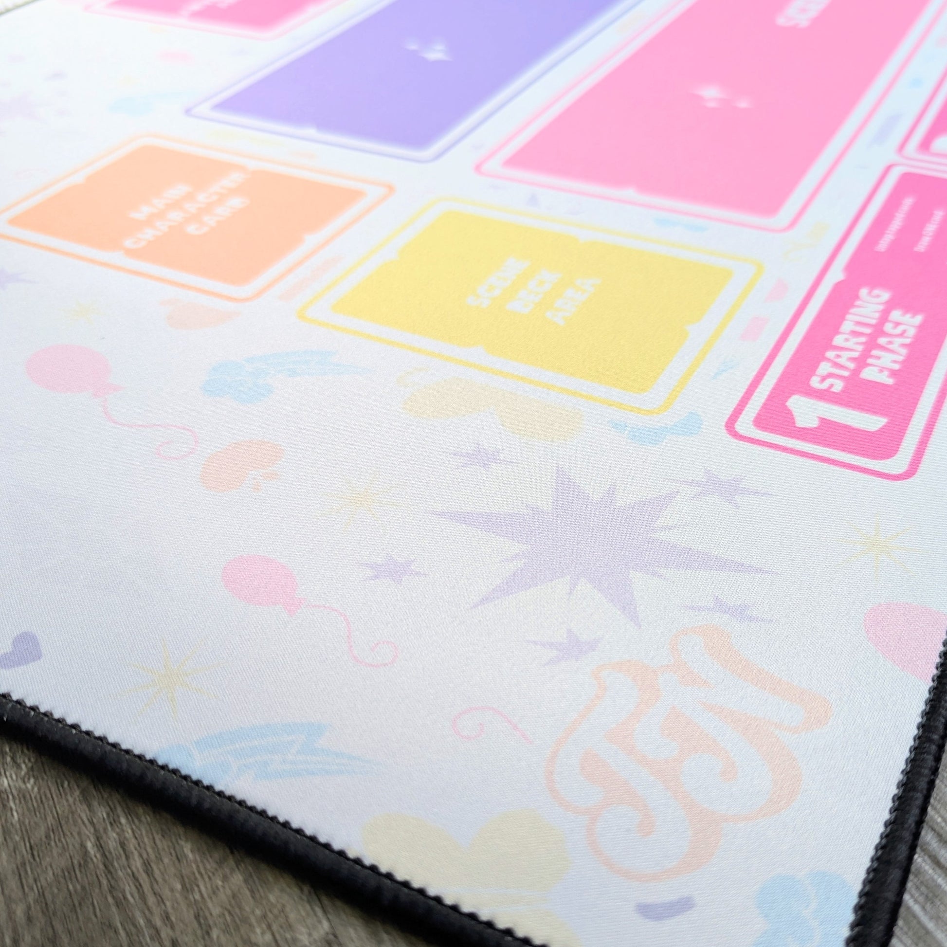 truly nerdy playmat for my little pony trading card game from kayou magic the gathering applejack fluttershy rainbow dash rarity pinkie pie princess twilight sparkle